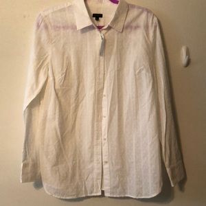 NWT Talbots buttoned down shirt size L